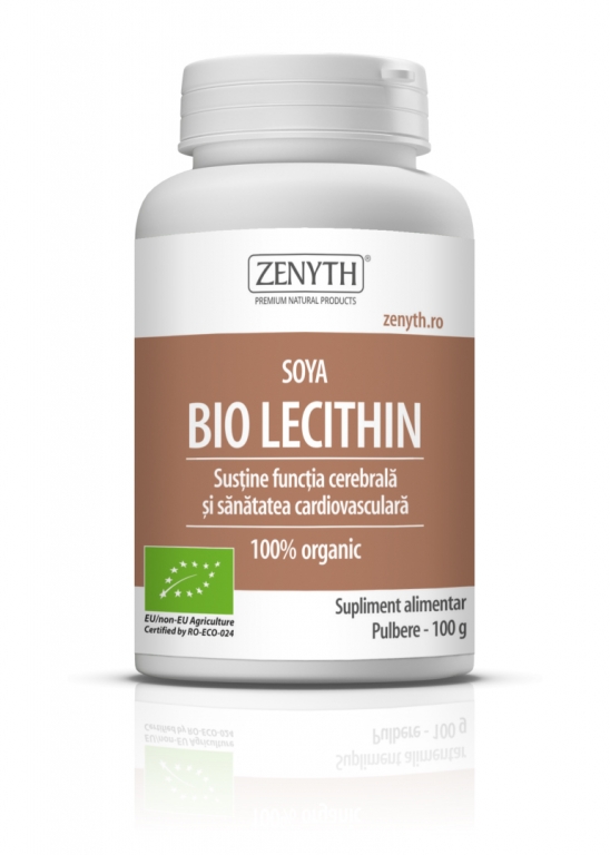 Pulbere lecitina soia bio 100g - ZENYTH