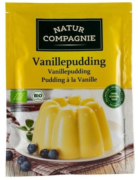 Praf budinca vanilie eco 38g - NATUR COMPAGNIE