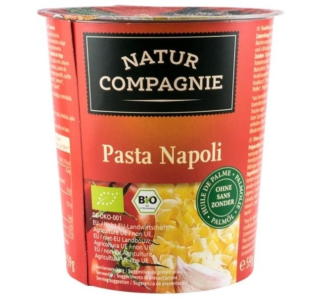 Premix paste taitei in sos tomat Napoli eco 59g - NATUR COMPAGNIE