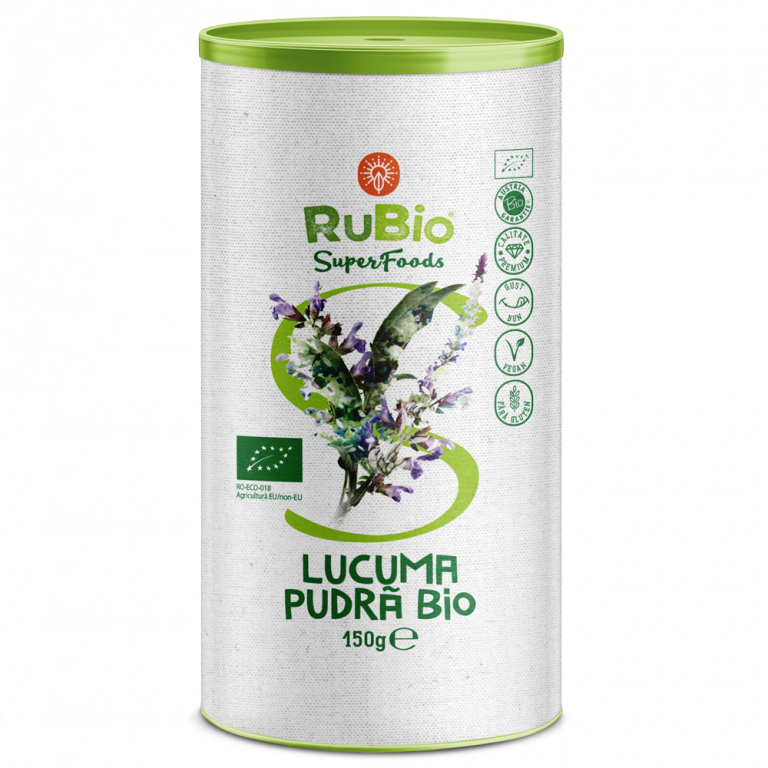 Pulbere lucuma bio 150g - RUBIO