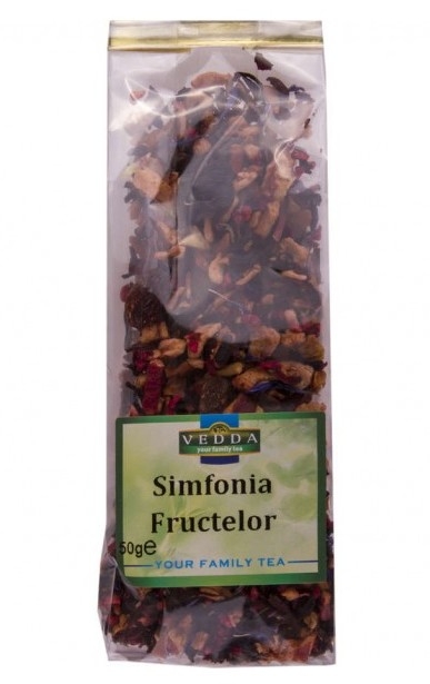 Ceai fructe Simfonia fructelor 50g - VEDDA