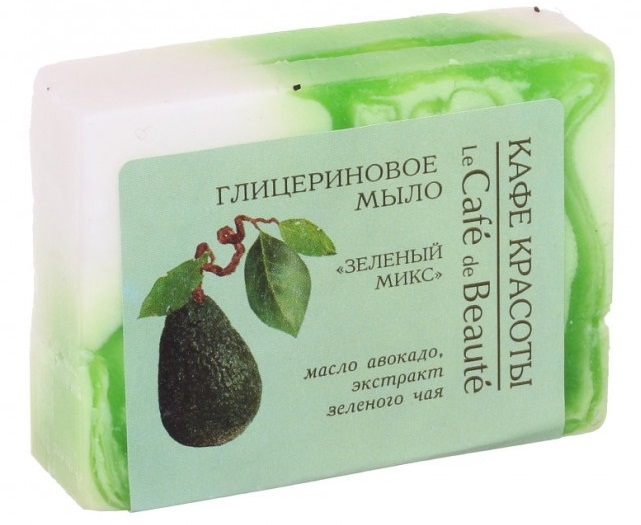 Sapun glicerina avocado ceai verde 100g - BEAUTY CAFE