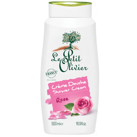 Gel dus cremos trandafir 500ml - LE PETIT OLIVIER