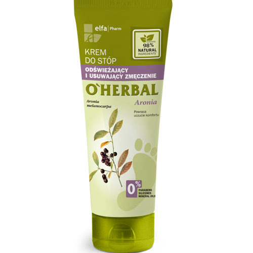 Crema picioare obosite revigoranta 75ml - O`HERBAL