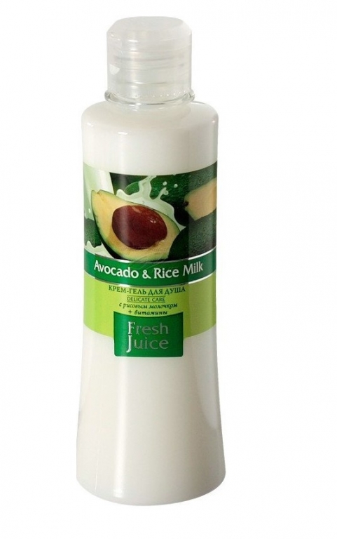 Gel dus cremos avocado lapte_orez 300ml - FRESH JUICE