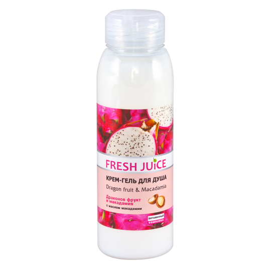 Gel dus cremos pitaya macadamia 300ml - FRESH JUICE