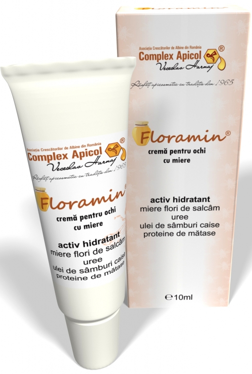 Crema ochi hidratanta miere Floramin 10ml - COMPLEX APICOL