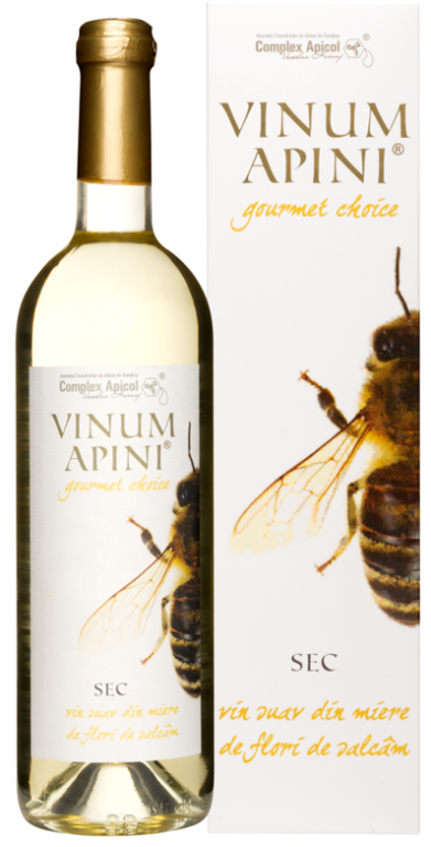 Vin alb sec miere salcam Vinum Apini 750ml - COMPLEX APICOL