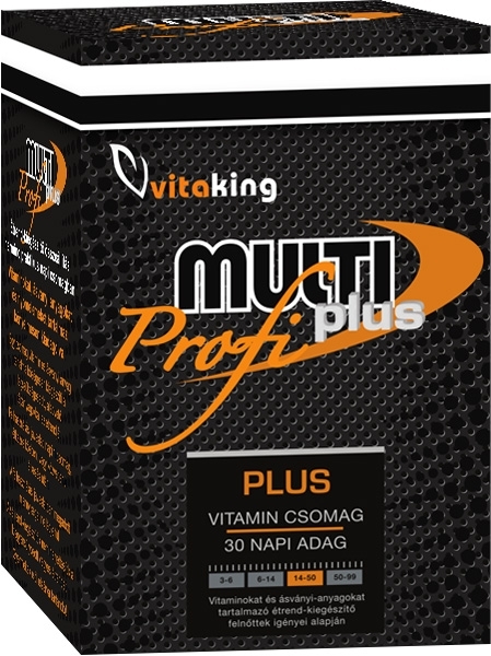 Vitamine minerale multi profi plus 30pl - VITAKING