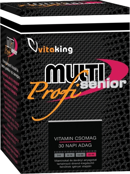 Vitamine minerale multi profi senior 30pl - VITAKING