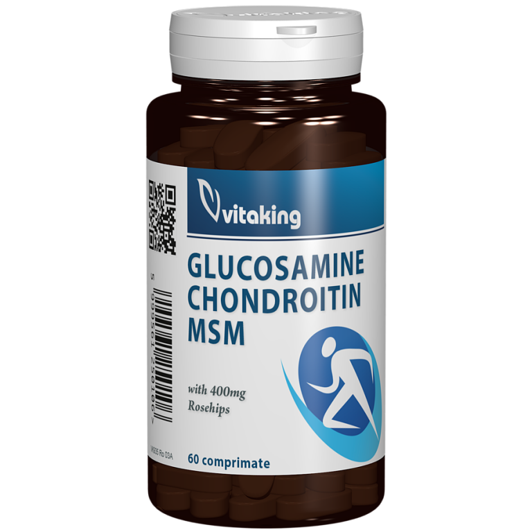 Glucozamina condroitina MSM macese 60cp - VITAKING