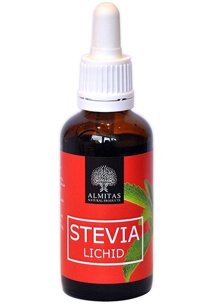 Stevie indulcitor lichid 50ml - ALMITAS