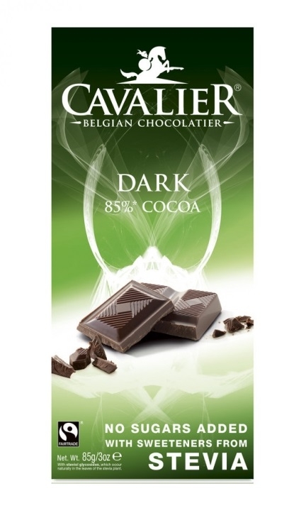 Ciocolata neagra 85%cacao 85g - CAVALIER