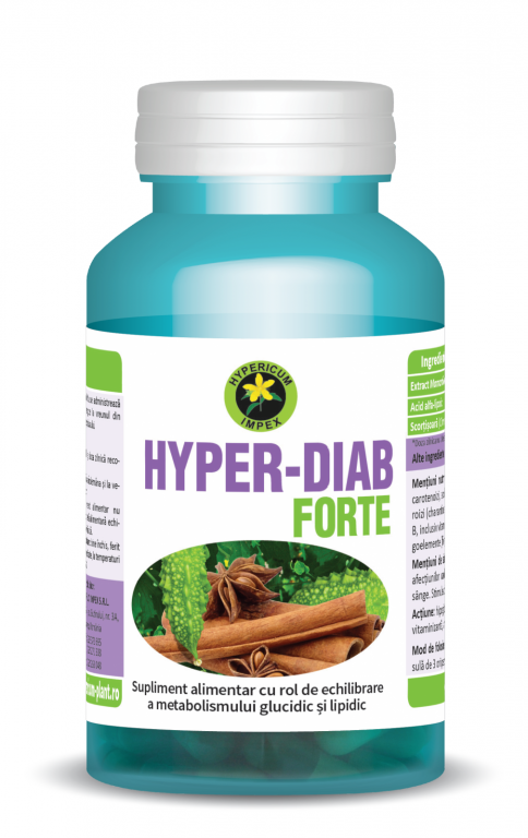 Hyper diab forte 60cps - HYPERICUM PLANT