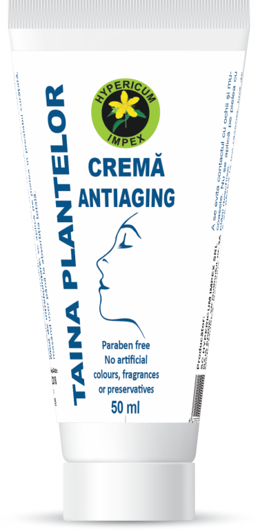 Crema antiage Taina Plantelor 50ml - HYPERICUM PLANT