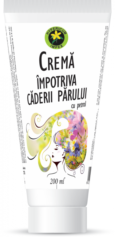 Crema par imp caderii petrol 200ml - HYPERICUM PLANT