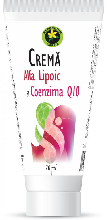 Crema corp alfa lipoic coenzima Q10 70ml - HYPERICUM PLANT