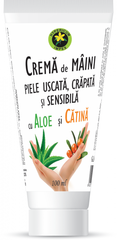 Crema maini uscate aloe catina 100ml - HYPERICUM PLANT