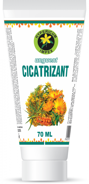 Unguent cicatrizant 70ml - HYPERICUM PLANT