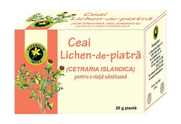 Ceai licheni piatra 20g - HYPERICUM PLANT