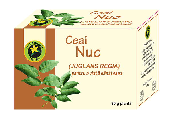 Ceai nuc frunze 30g - HYPERICUM PLANT