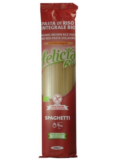 Paste spaghete orez brun eco 250g - FELICIA