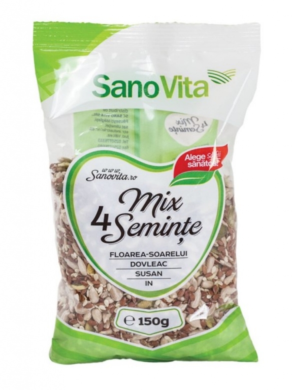 Mix 4 seminte 150g - SANOVITA