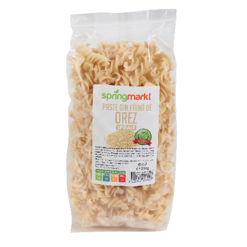 Paste spirale orez 250g - SPRINGMARKT