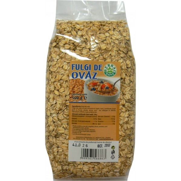 Fulgi ovaz 500g - HERBAL SANA