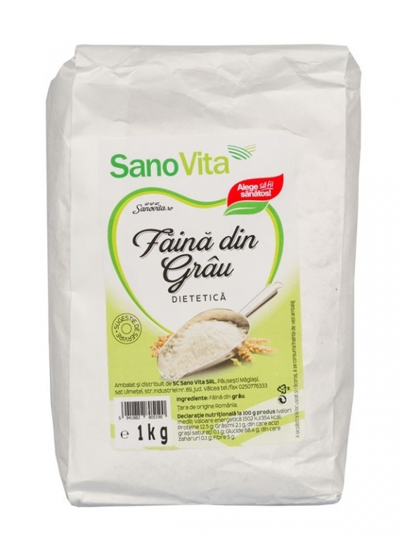 Faina grau dietetica 1kg - SANOVITA