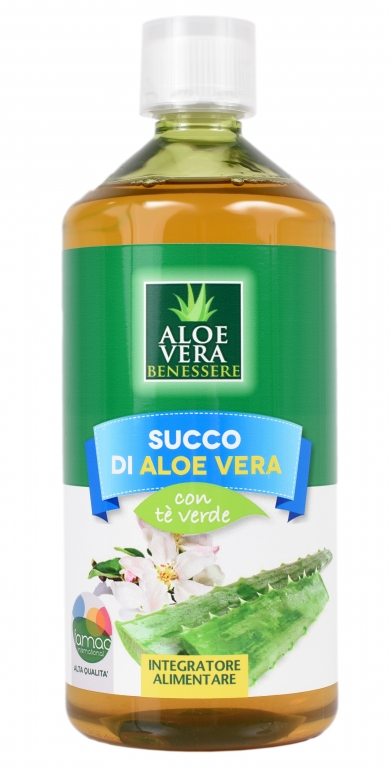 Suc aloe ceai verde 1L - BENESSERE