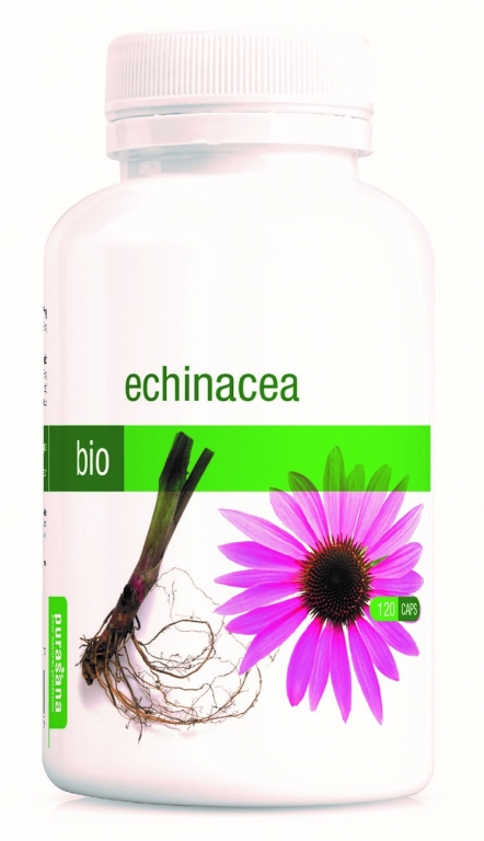 Echinaceea 220mg bio 120cps - PURASANA