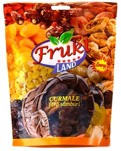 Curmale uscate fara samburi 250g - FRUKT LAND