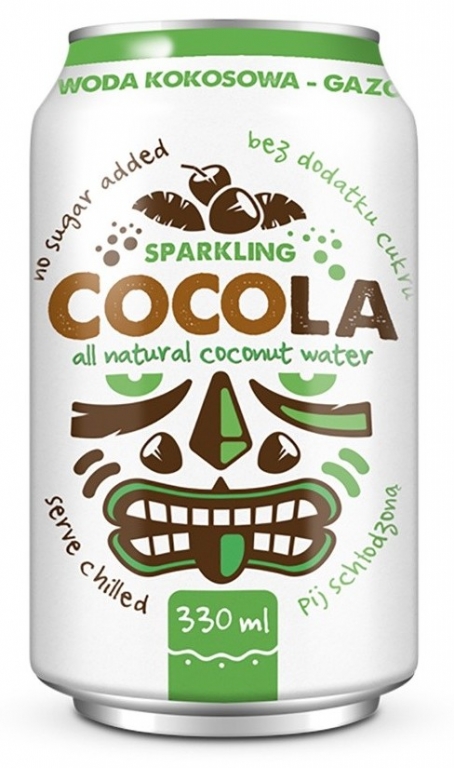 Apa cocos acidulata Cocola eco 330ml - DIET FOOD