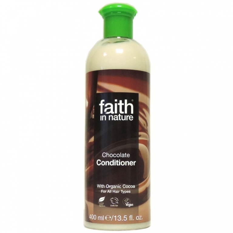 Balsam par toate tipurile ciocolata 400ml - FAITH IN NATURE