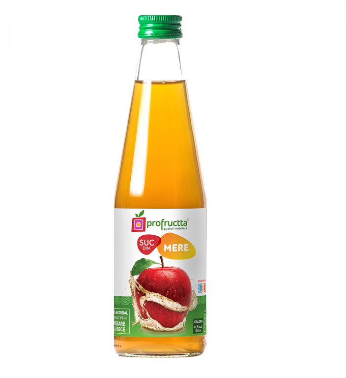 Suc mere natural 330ml - PROFRUCTTA