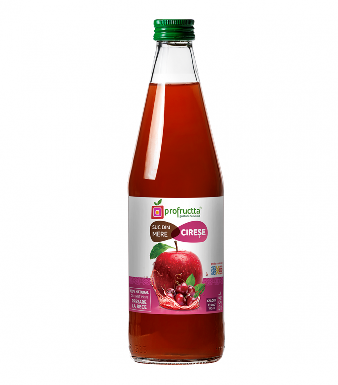 Suc mere cirese natural 500ml - PROFRUCTTA