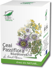 Ceai passiflora sunatoare tei 20dz - MEDICA