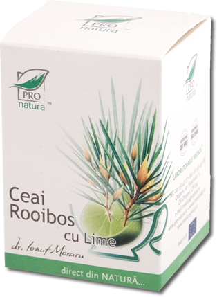 Ceai rooibos lime 20dz - MEDICA