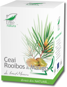 Ceai rooibos mango 20dz - MEDICA