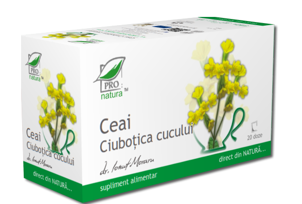 Ceai ciubotica cucului 20dz - MEDICA