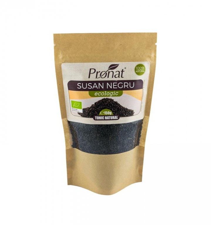 Seminte susan negru eco 150g - PRONAT