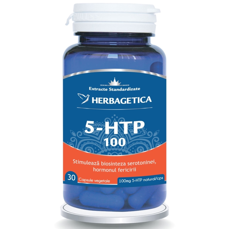 5 HTP 100 ZenForte 30cps - HERBAGETICA