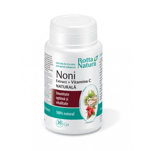 Noni extract vitamina C 30cp - ROTTA NATURA