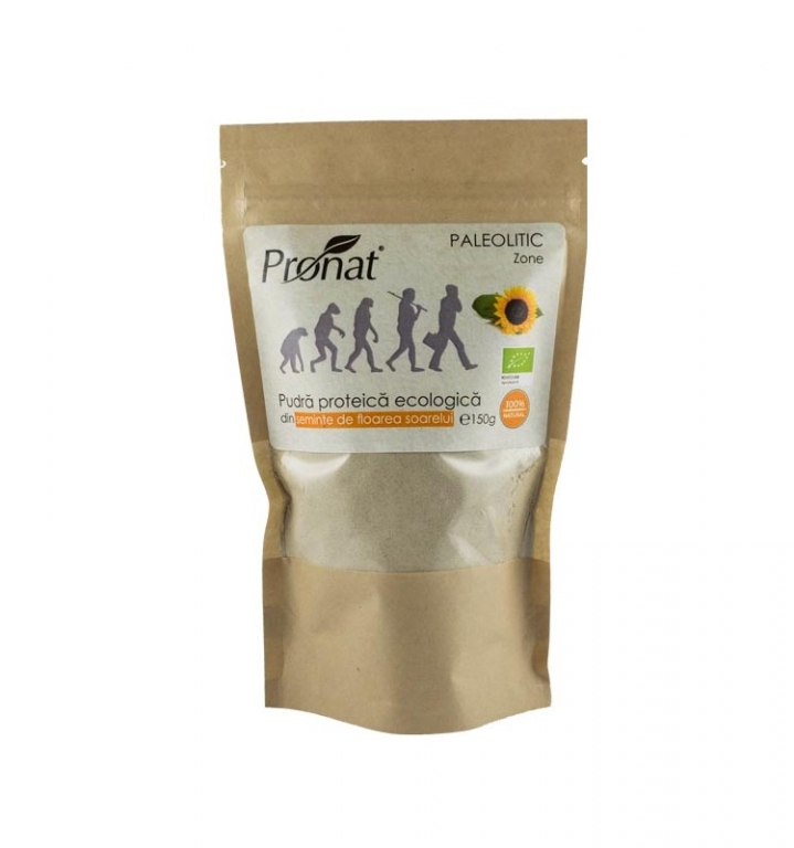 Pulbere proteica seminte fl soarelui Paleo eco 150g - PRONAT