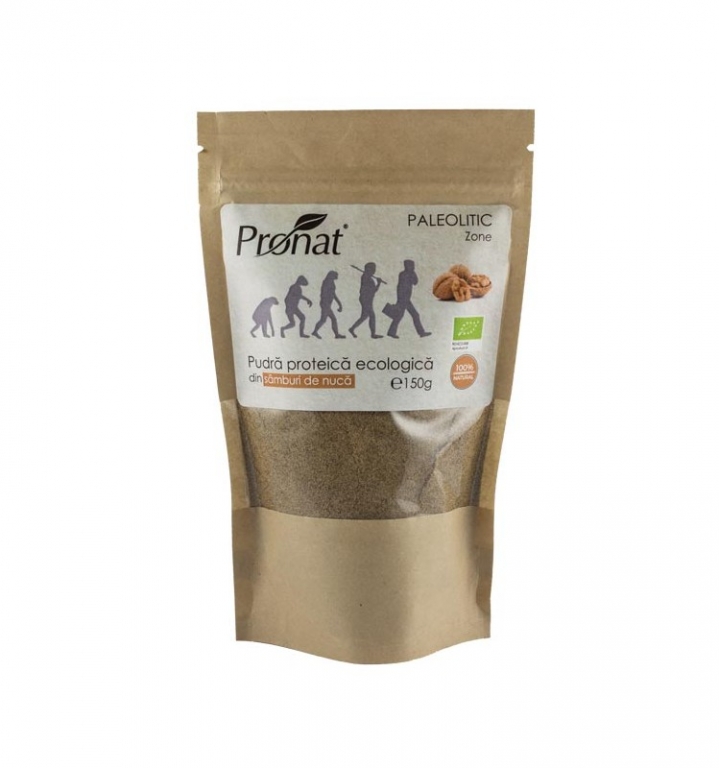 Pulbere proteica samburi nuca Paleo eco 150g - PRONAT