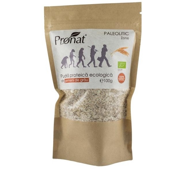 Pulbere proteica germeni grau Paleo eco 150g - PRONAT