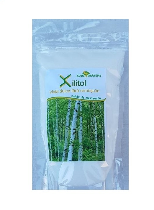 Xylitol mesteacan cristalizat 500g - ADIO GRASIME