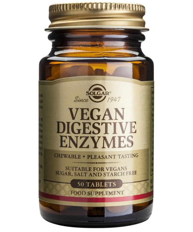 Enzime digestive vegan 50cps - SOLGAR