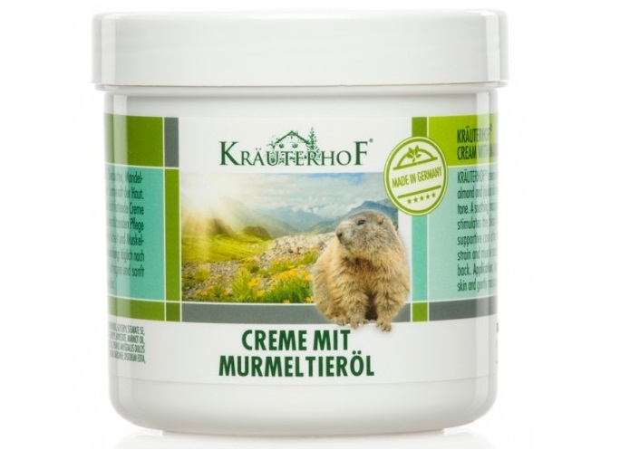 Crema grasime marmota 250ml - KRAUTERHOF